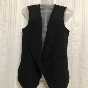 RW & CO.  Oversize Open Longline Slim Waistcoat