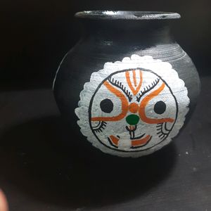 Hand- Painted Pot