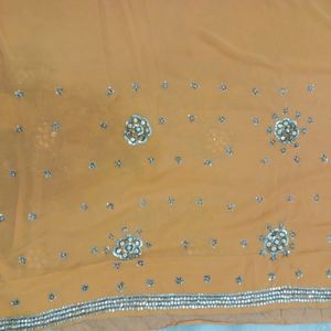 Fully Stone Work Saree