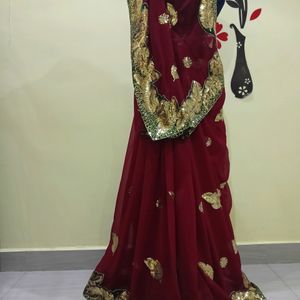 New Gorgeous Bridal and Party Wear Saree