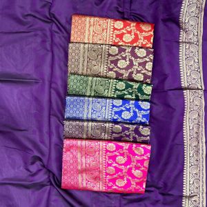 Soft Lichi Silk Saree