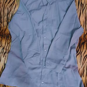 Women's Grey Formal Shirt