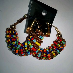 Multi Colour Earrings