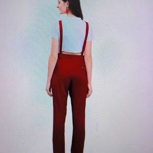 Maroon Jumpsuit