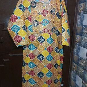 Yellow Kurta Set