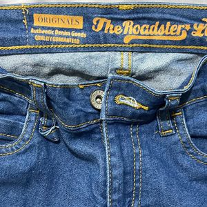 ROADSTER Denim Blue Straight Fit Jeans