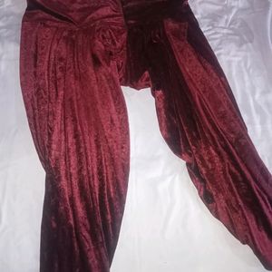 ⏬Price Drop⏬Maroon Colour Chinelle Salwar Suit