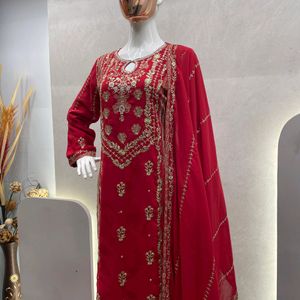 High Demand Embroidered Work Kurti