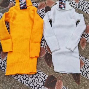 Combo High Neck  Woolen Sweater For Baby