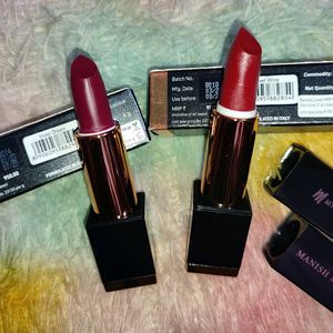 Combo of Two Manish Malhotra soft Matt Lipsticks