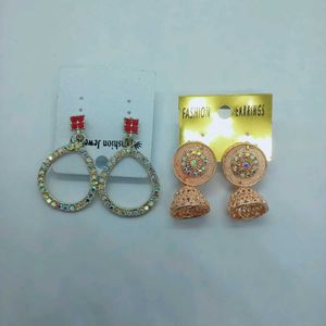 Unused Earrings Combo WithCourierBag 10Pieces Free