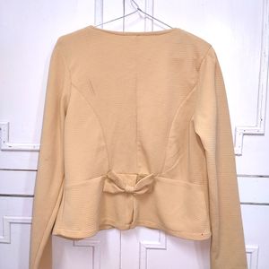 Crop Blazer/Shrug Top