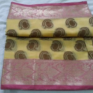 New Banarasi Woven Zari Butti Saree