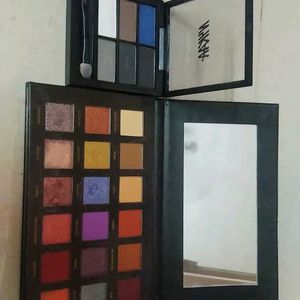 HUDA BEAUTY Desert Dusk Palette And Nykaa Eyeshado