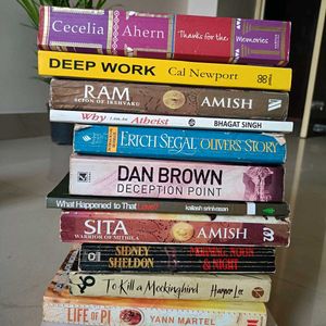 Fiction & Self Help Books