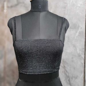 Black Sparkle Cami Top