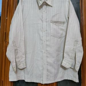 Off White Colour Mens Shirt