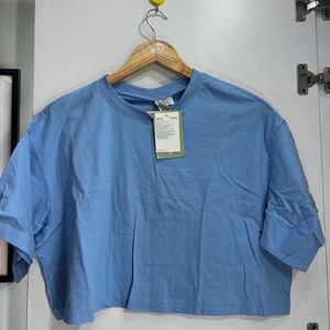 Blue Basic H&M Tee