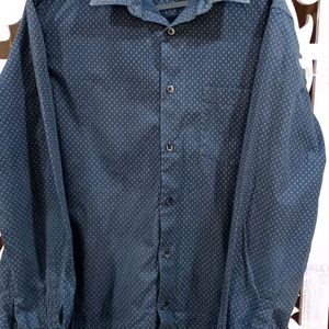 Designer Blue Formal Shirt