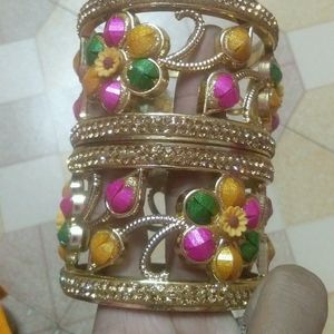 2 Set Of Bangles Is So Beautiful