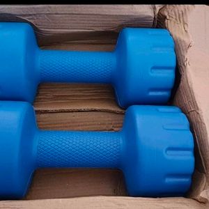 Pair Of 3 Kg PVC Dumbbell