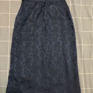 Art Silk MIDI Skirt