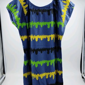 Balloon Sleeve Tshirt (Blue)