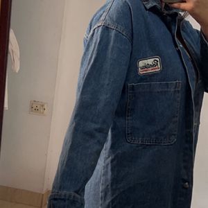 Patch Denim Jacket