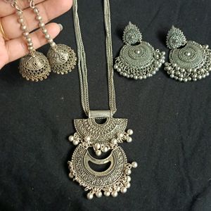 Oxidised Jewellery Set