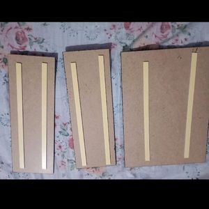 Pack Of 3 Digital Wooden Painting