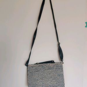 Black Pearl Statement Sling Bag