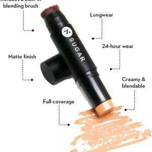 SUGAR Foundation Stick with In-Built Brush Any 1