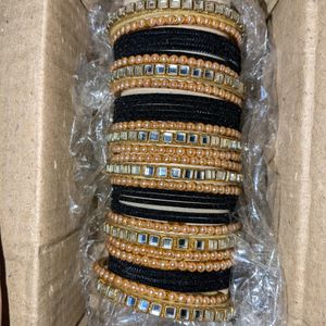 Black Velvet Bangles