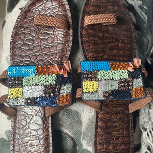 Catwalk Flats For Traditional Wear Brand New