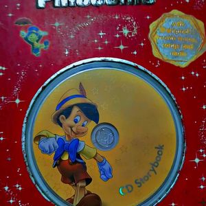 Imported Pinocchio Cd Story Book