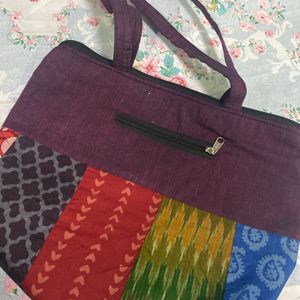 Bag To Match With Cotton Saree