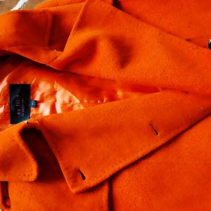 Korean Saffron Color Coat