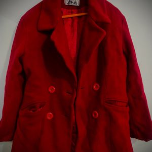 Women’s Red Velvet Blazer New