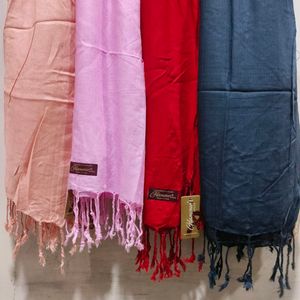 Women's Dupatta (Pack Of 4)