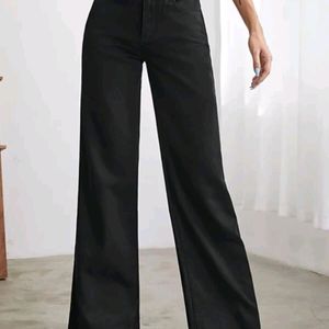 Black Wide Leg Jeans