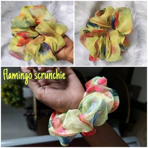 ORGANZA SCRUNCHIE Set  Of 5