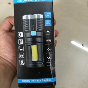 Multifunctional Strong 4 Led Torch Light