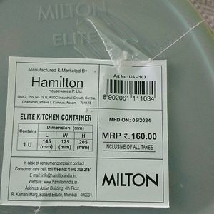 MILTON TABLE TOP SMALL DUSTBIN