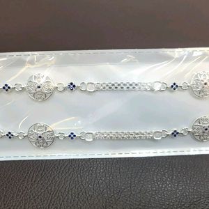 Latest Silver Anklets Payal Chain