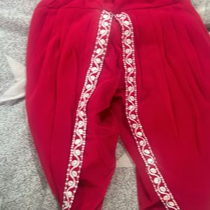 Dhoti Style Suit For Kid Girl