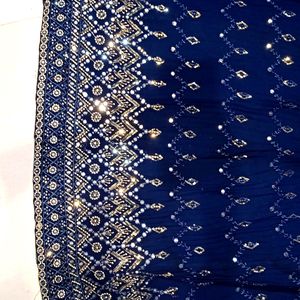 Lehnga Blue