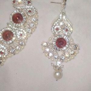 Red N Whites Pearl Necklace