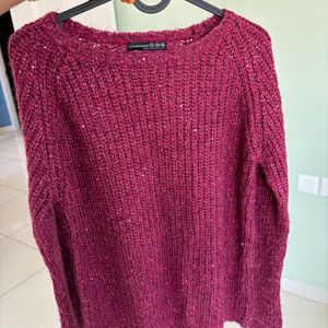 Price Drop! Maroon Sweater