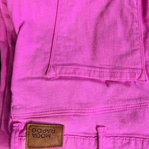 women’s pink jeans