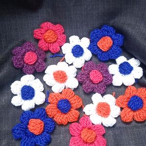 10Pcs Of Flower Tikkis For All Decorative Purpose